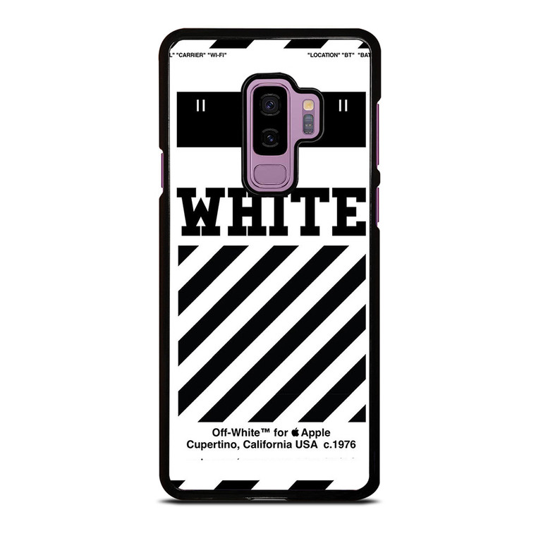 OFF WHITE DATE TIME Samsung Galaxy S9 Plus Case