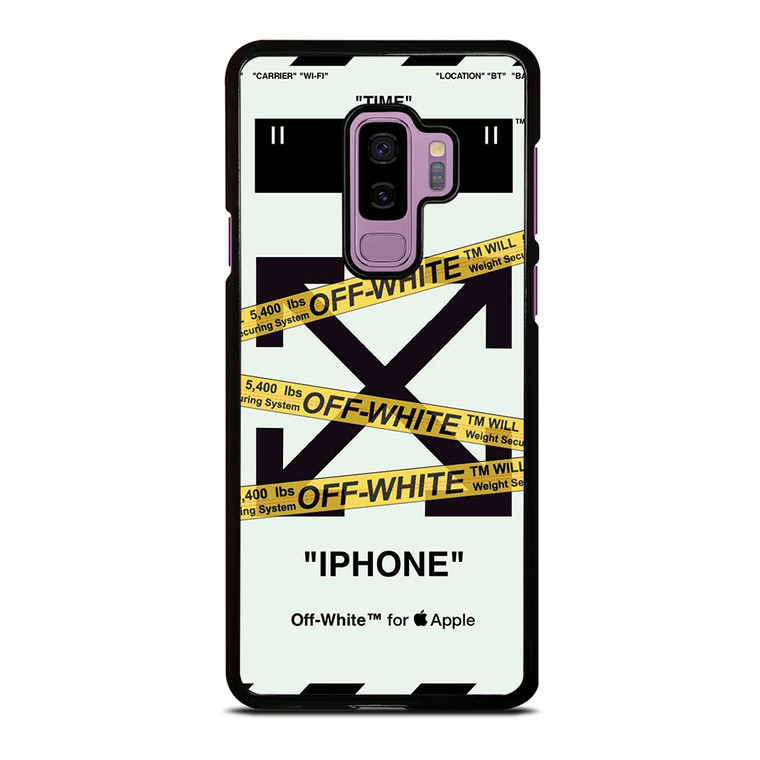 OFF WHITE ICON Samsung Galaxy S9 Plus Case