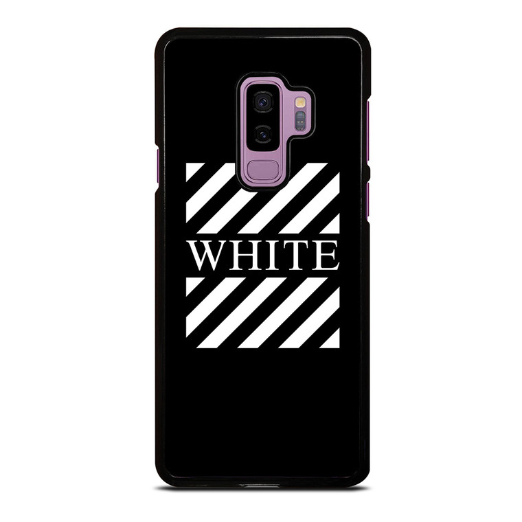 OFF WHITE LOGO CENTER STRIPE Samsung Galaxy S9 Plus Case