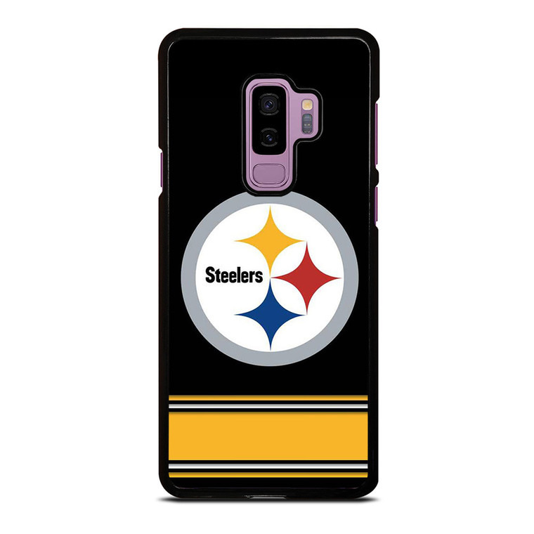 PITTSBURGH STEELERS LOGO STRIPE Samsung Galaxy S9 Plus Case