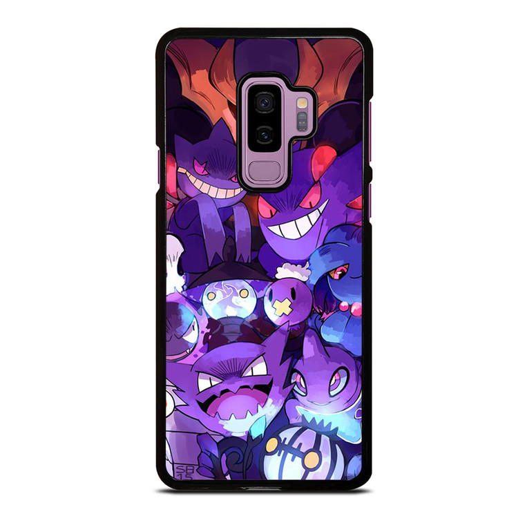 POKEMON GASTLY HAUNTER GENGAR ART GO Samsung Galaxy S9 Plus Case