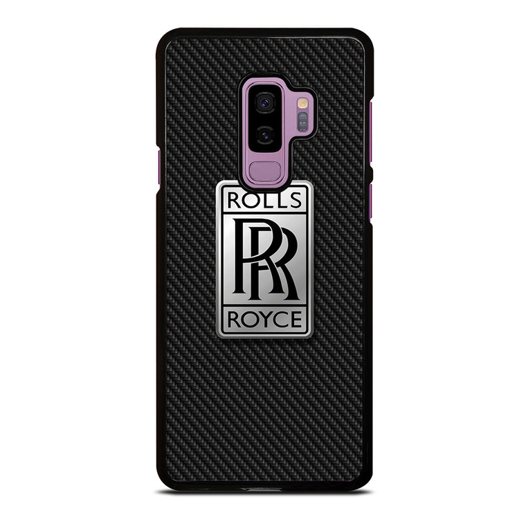 ROLLS ROYCE LOGO CARBON Samsung Galaxy S9 Plus Case