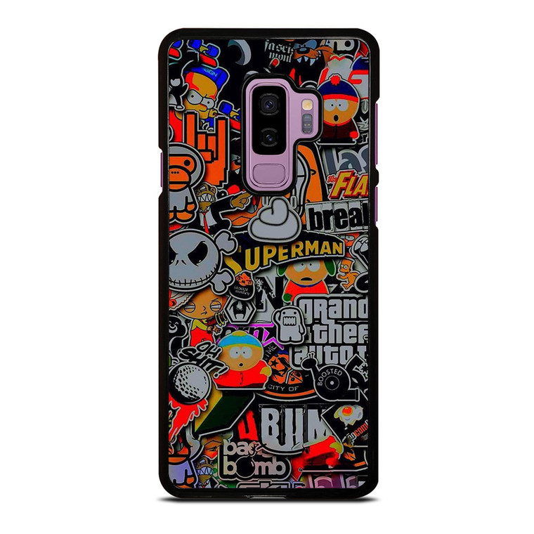 STICKER BOMB COMPILATION Samsung Galaxy S9 Plus Case
