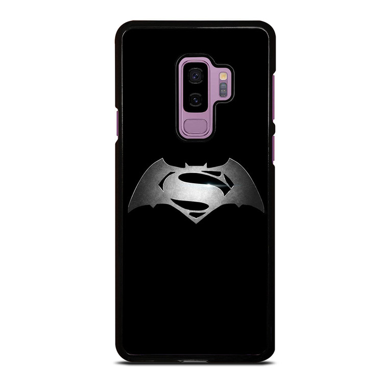 SUPERHEROES SUPERMAN VS BATMAN ICON Samsung Galaxy S9 Plus Case