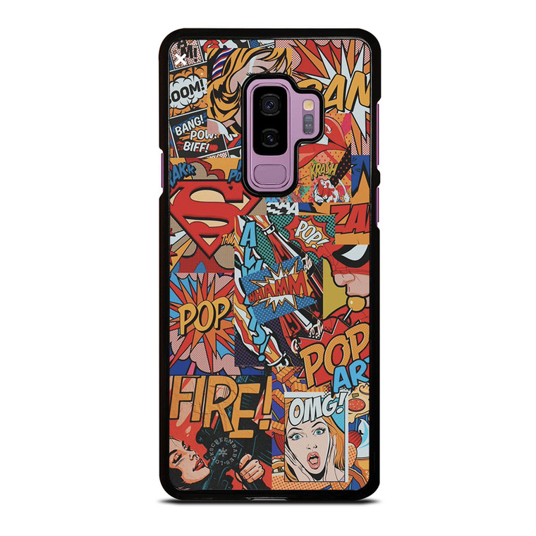 SUPERMAN POP ART COMIC Samsung Galaxy S9 Plus Case