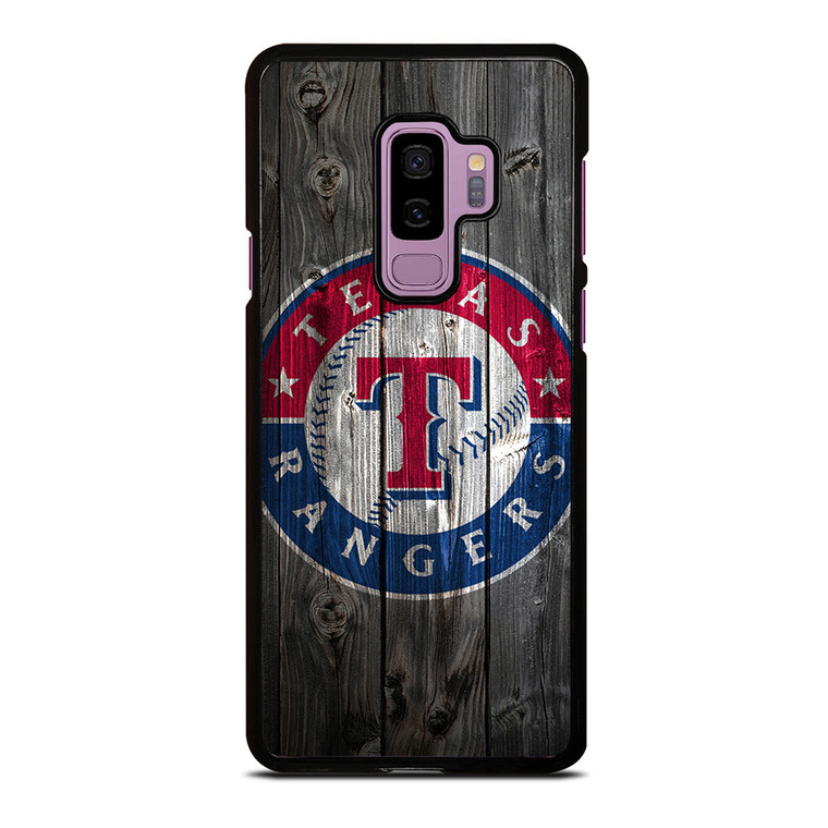 TEXAS RANGERS WOODEN LOGO Samsung Galaxy S9 Plus Case