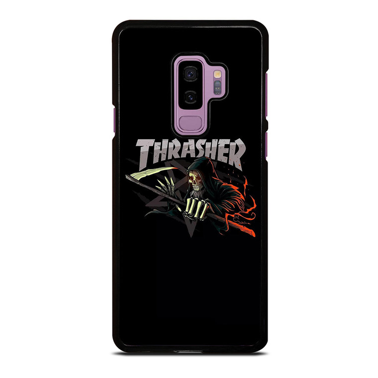 THRASHER LOGO SKULL Samsung Galaxy S9 Plus Case