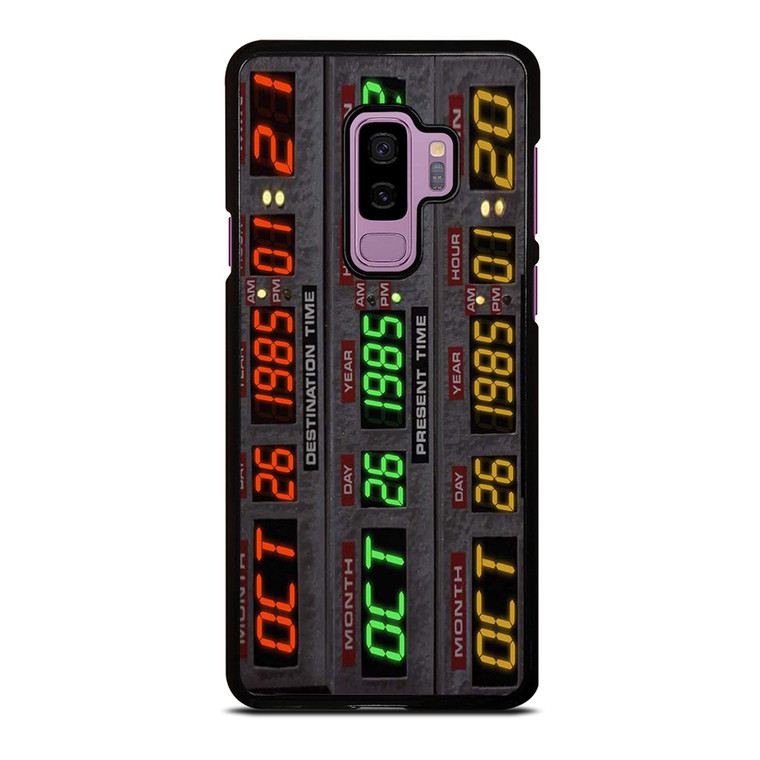 TIME CIRCUITS BACK TO THE FUTURE Samsung Galaxy S9 Plus Case
