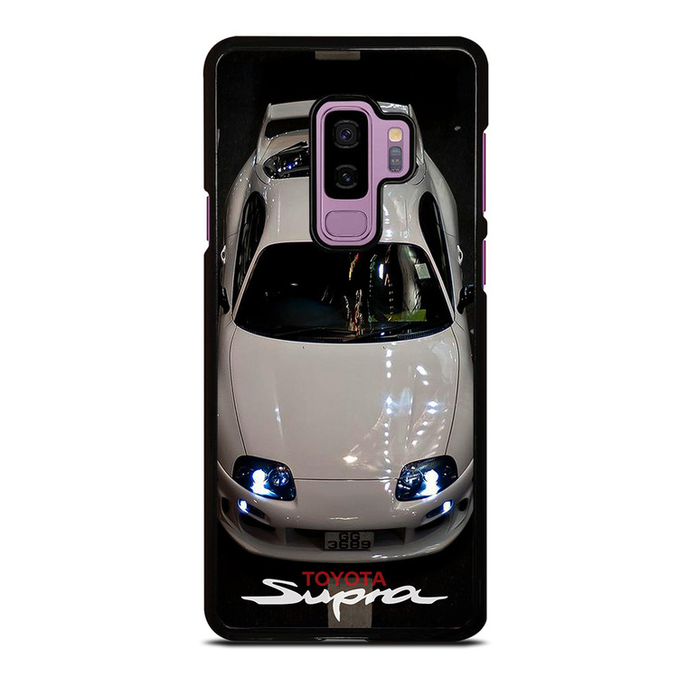 TOYOTA SUPRA WHITE CAR Samsung Galaxy S9 Plus Case