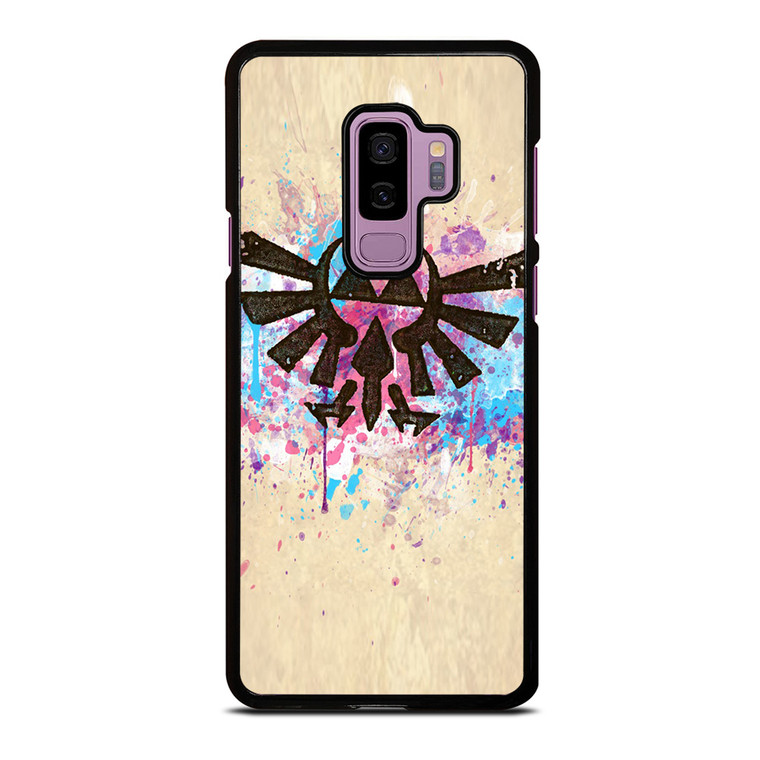 TRIFORCE SPLASH EMBLEM ART Samsung Galaxy S9 Plus Case