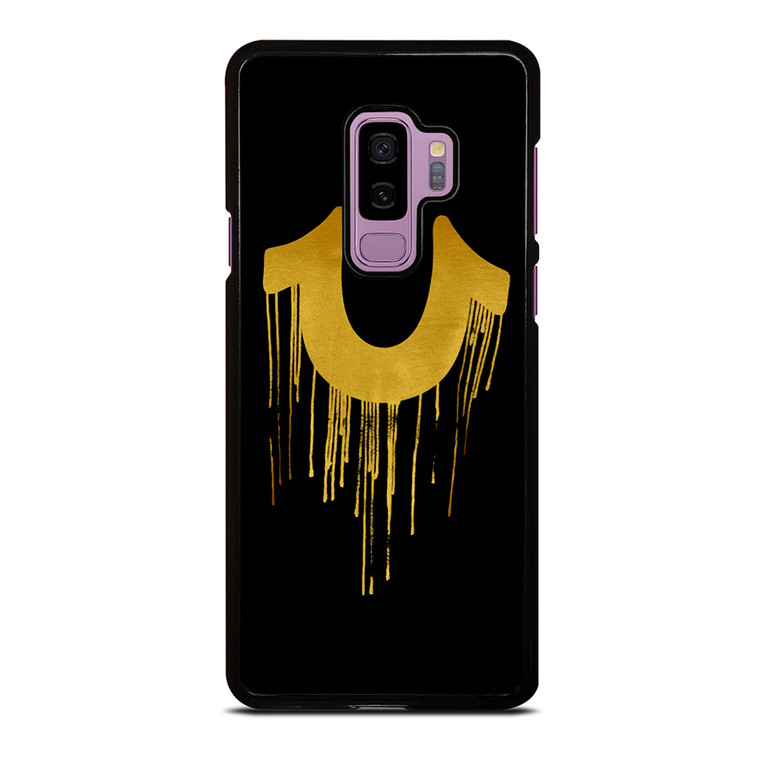 TRUE RELIGION GOLD BLACK LOGO Samsung Galaxy S9 Plus Case