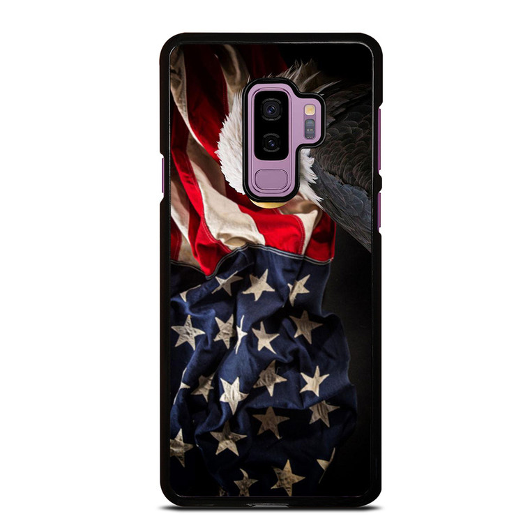 USA PATRIOTIC EAGLE FLAG 2 Samsung Galaxy S9 Plus Case