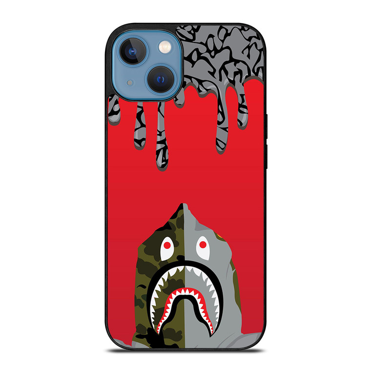 BAPE CAMO MELTED ARTWORK iPhone 13 Case BAPE CAMO MELTED ARTWORK iPhone 13 Case