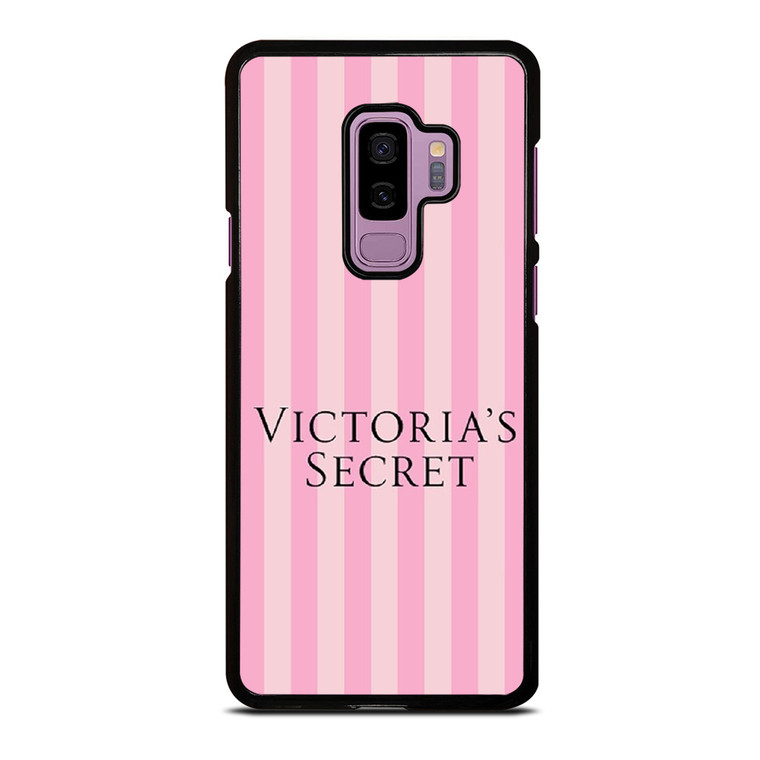VICTORIA'S SECRET LOGO PINK STRIPE Samsung Galaxy S9 Plus Case