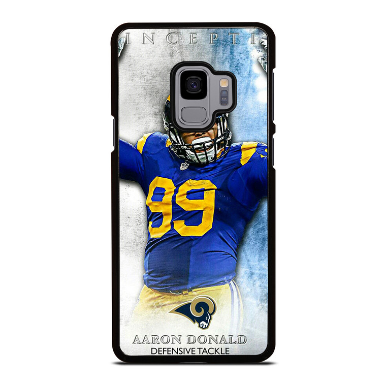 AARON DONALD RAMS Samsung Galaxy S9 Case