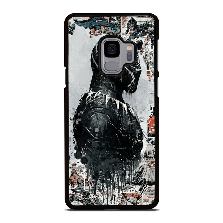 BLACKPANTHER COLLAGE COMIC Samsung Galaxy S9 Case