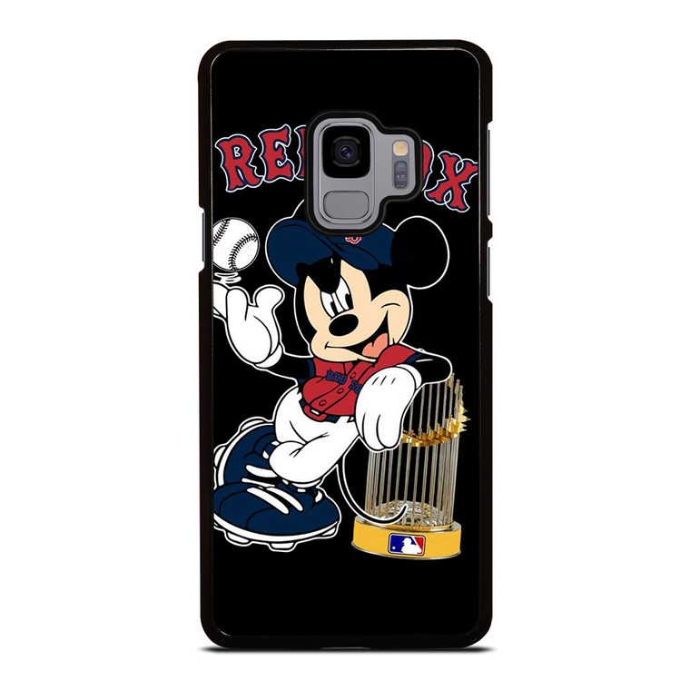 BOSTON RED SOX MICKEY MOUSE Samsung Galaxy S9 Case