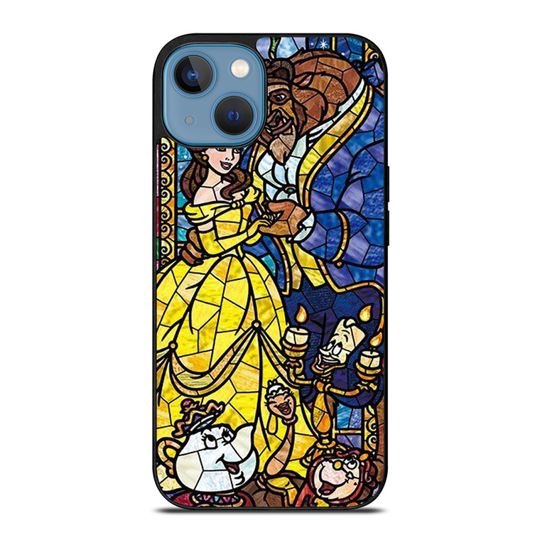BEAUTY AND THE BEAST GLASS iPhone 13 Case BEAUTY AND THE BEAST GLASS iPhone 13 Case