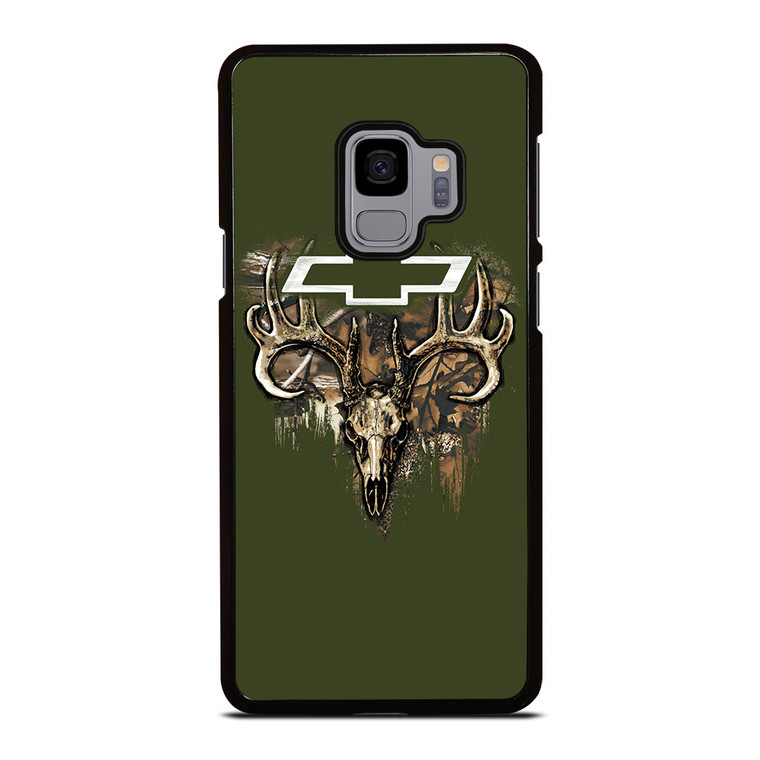 CAMO CHEVY FILL SKULLc Samsung Galaxy S9 Case