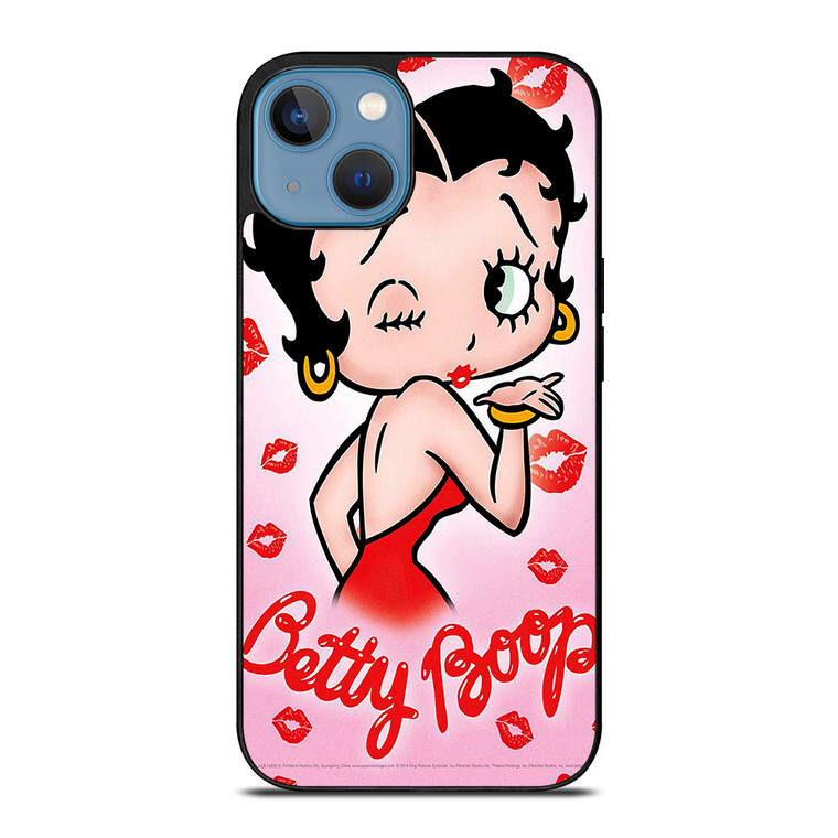 BETTY BOOP KISS 2 iPhone 13 Case BETTY BOOP KISS 2 iPhone 13 Case