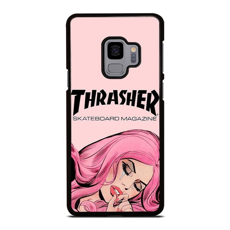 CRYING GIRL THRASHER Samsung Galaxy S9 Case