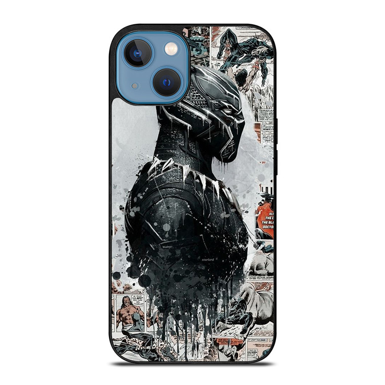 BLACKPANTHER COLLAGE COMIC iPhone 13 Case BLACKPANTHER COLLAGE COMIC iPhone 13 Case