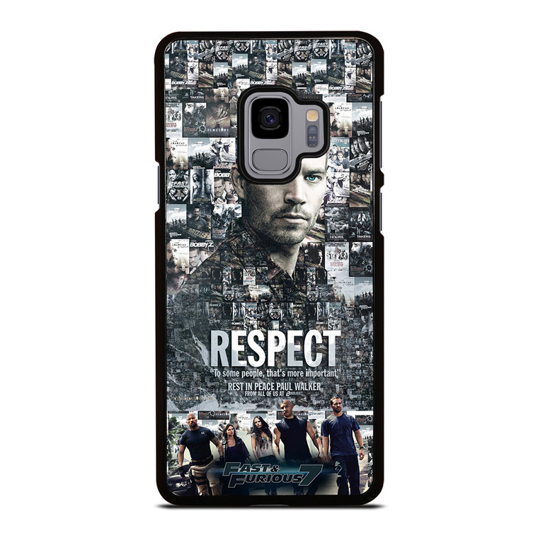 FAST FURIOUS 7 PAUL WALKER Samsung Galaxy S9 Case