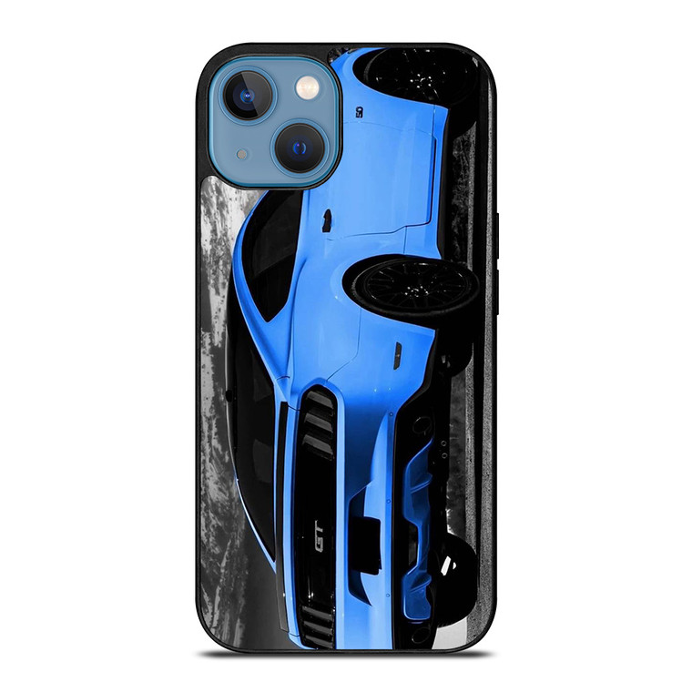 BLUE MUSTANG GT iPhone 13 Case