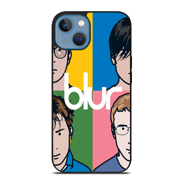 BLUR ROCK BAND ART COVER iPhone 13 Case