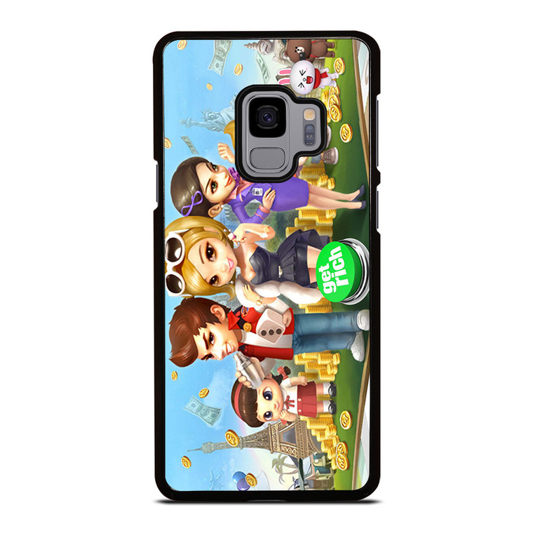 GET RICH GAME Line Samsung Galaxy S9 Case
