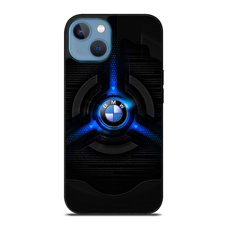 BMW LOGO BLUE LIGHT iPhone 13 Case