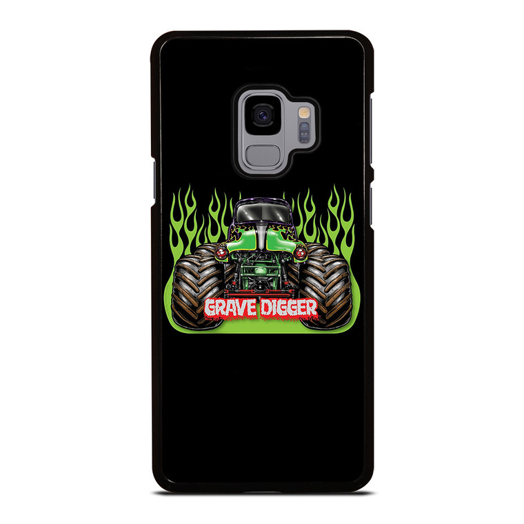 GRAVE DIGGER MONSTER RACING CAR Samsung Galaxy S9 Case