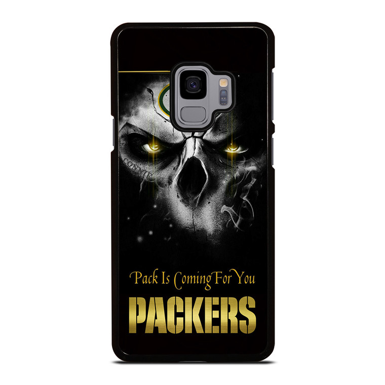 GREEN BAY PACKERS SKULL Samsung Galaxy S9 Case