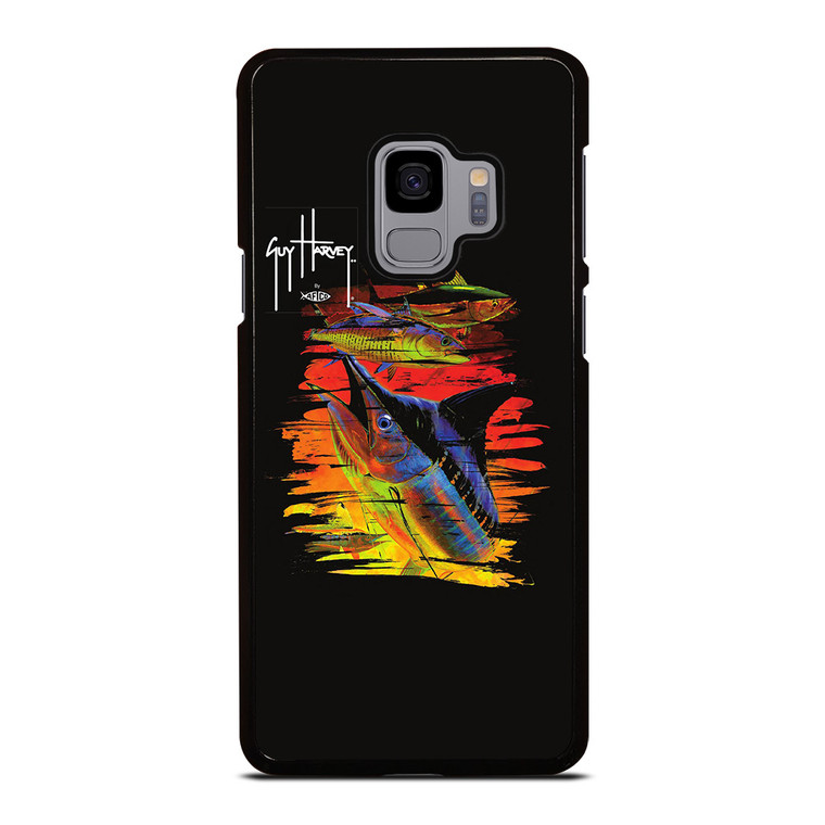 GUY HARVEY ISLAND MARLIN BOAT Samsung Galaxy S9 Case