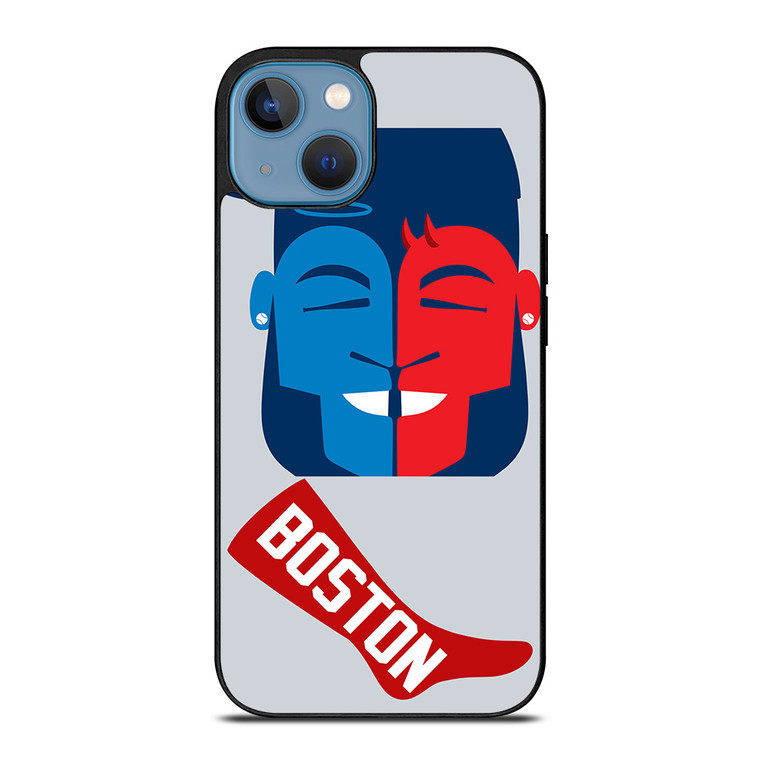 BOSTON RED SOX AND ORTIZ FACE iPhone 13 Case