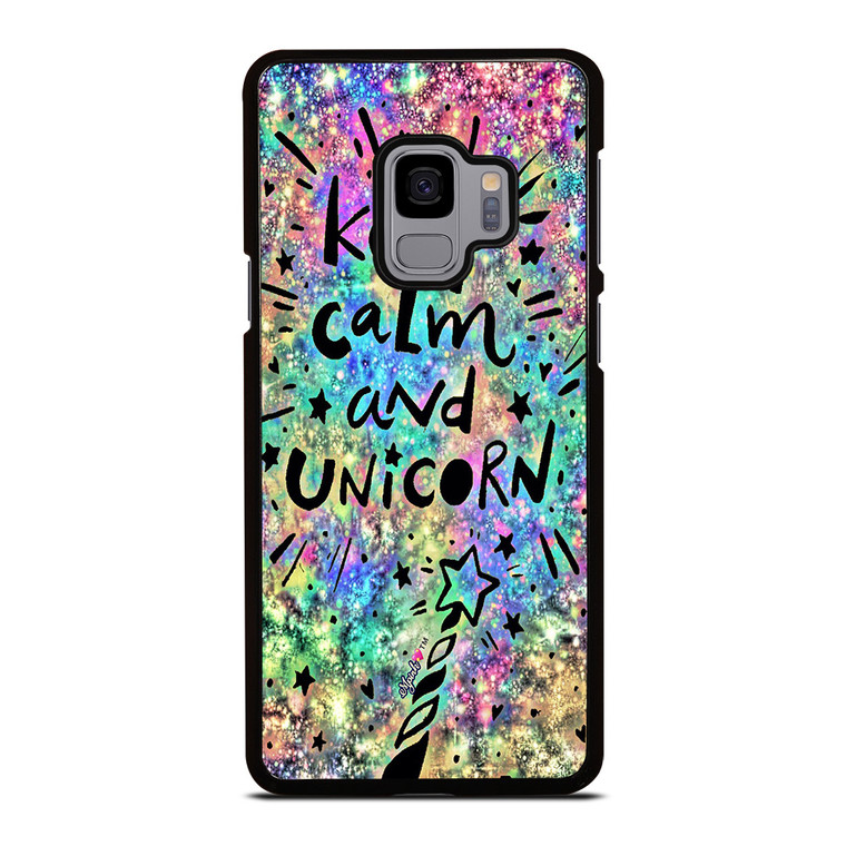 KEEP CALM AND UNICORN Samsung Galaxy S9 Case