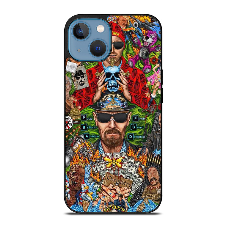 BREAKING BAD MONTAGE iPhone 13 Case