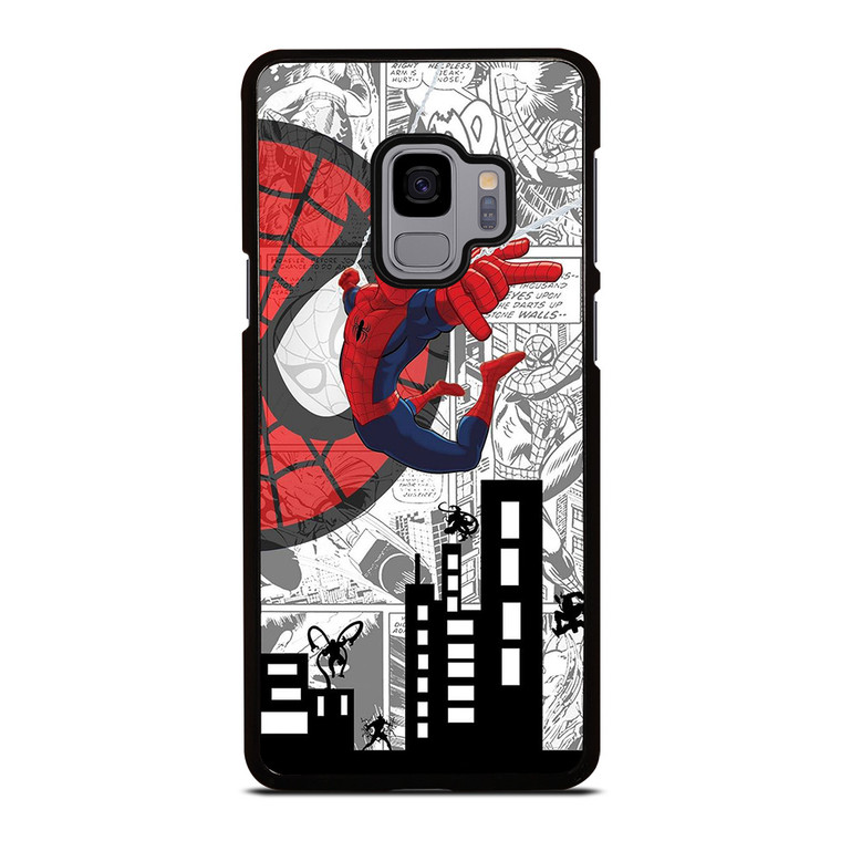MARVEL SPIDERMAN COMIC CARTOON Samsung Galaxy S9 Case