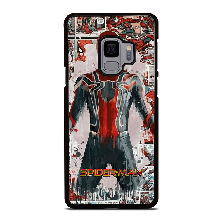 MARVEL SPIDERMAN COMIC MEALTY Samsung Galaxy S9 Case