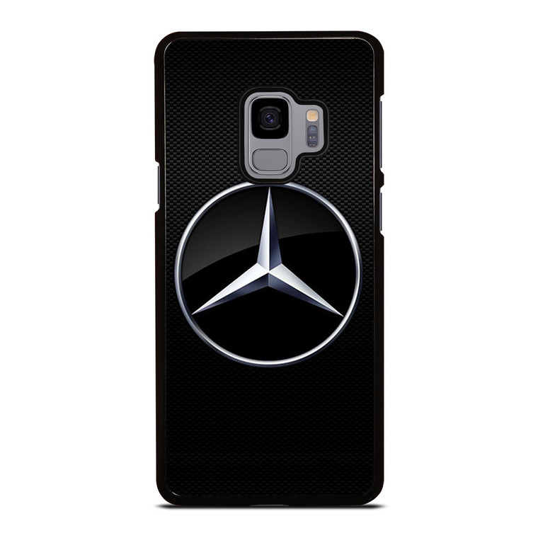 MERCEDES BENZ GLOSSY EMBLEM Samsung Galaxy S9 Case