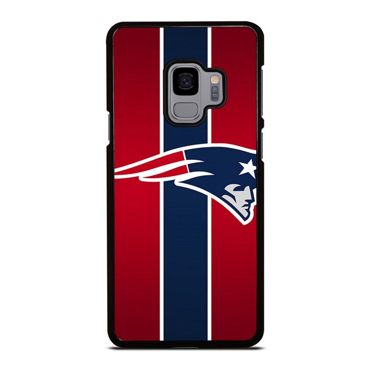 NEW ENGLAND PATRIOTS LOGO STRIPE Samsung Galaxy S9 Case