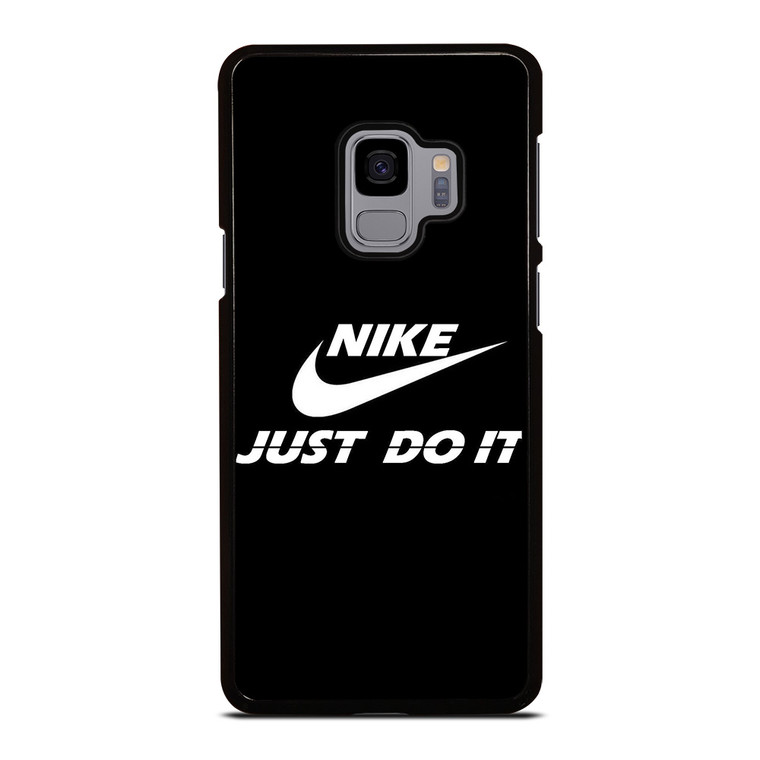 NIKE JUST DO IT BLACK Samsung Galaxy S9 Case