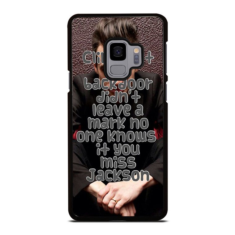 PANIC AT THE DISCO QUOTES MISS JACKSON Samsung Galaxy S9 Case