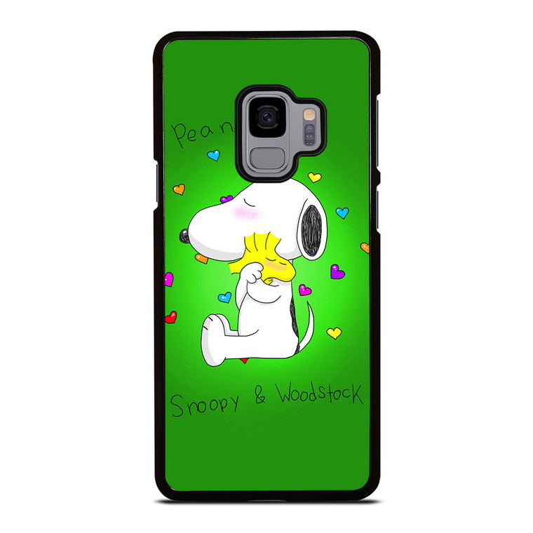 PEANUTS SNOOPY AND WOODSTOCK Samsung Galaxy S9 Case