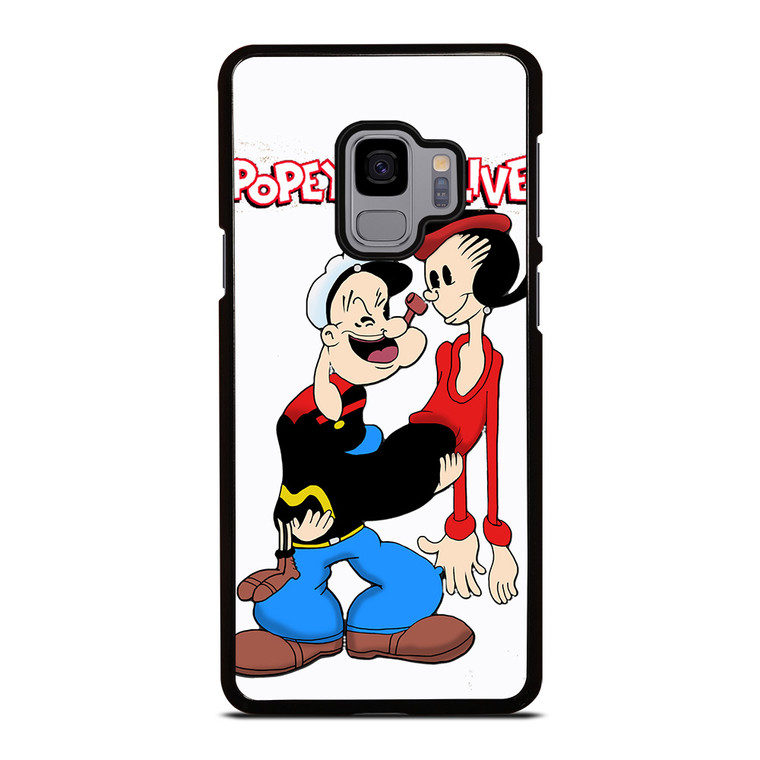 POPEYE AND OLIVE In Love Samsung Galaxy S9 Case