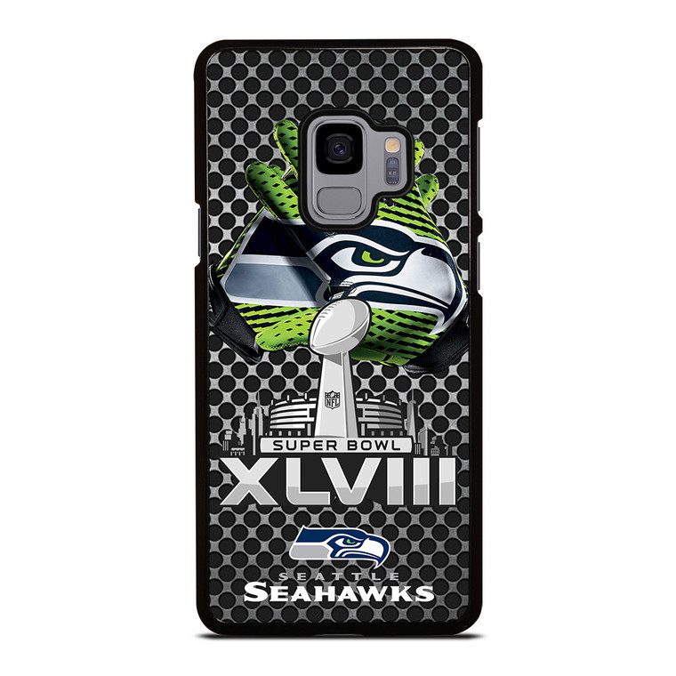 SEATTLE SEAHAWKS SUPER BOWL 48 Samsung Galaxy S9 Case