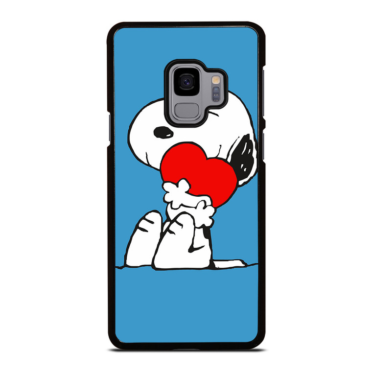 SNOOPY LOVE HEART Samsung Galaxy S9 Case