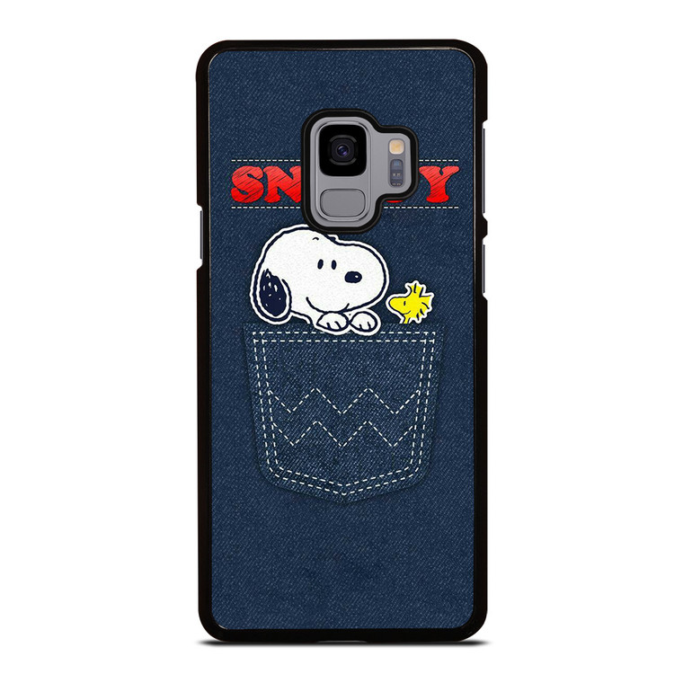 SNOOPY POCKET FRIEND Samsung Galaxy S9 Case