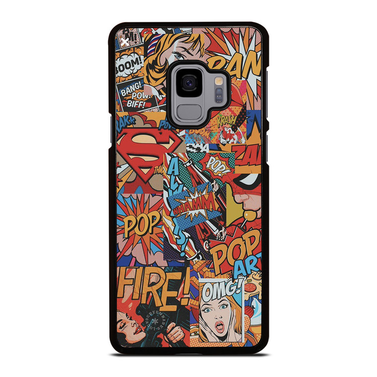 SUPERMAN POP ART COMIC Samsung Galaxy S9 Case