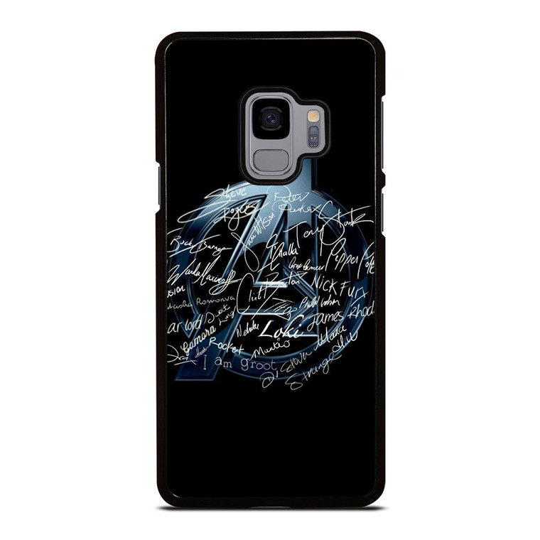 THE AVENGERS SIGNATURE Samsung Galaxy S9 Case